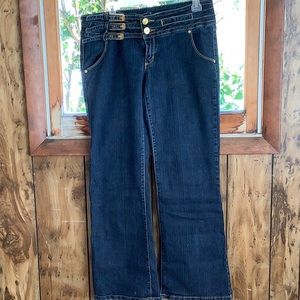 Sapphire Red Quality Denim.Size 13/14.